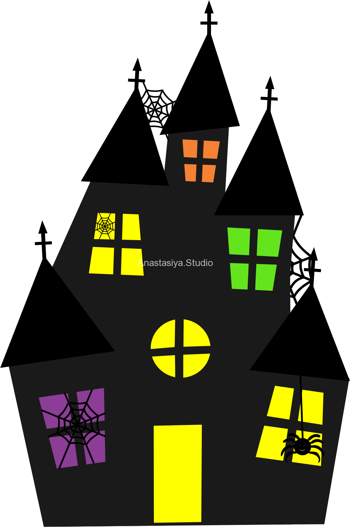 Halloween Clipart - Halloween - Png Download (1176x1771), Png Download