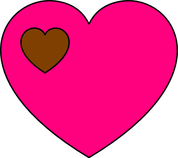 Heart Clipart (600x534), Png Download