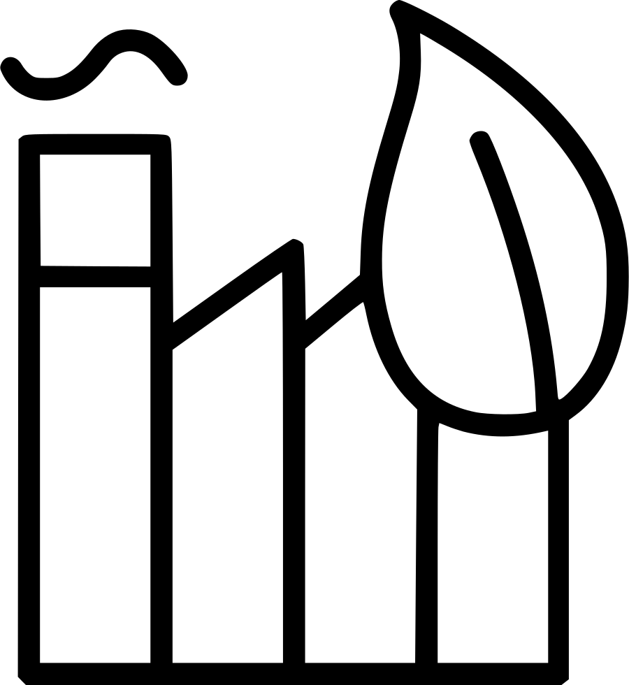 Factory Clipart Green Factory - Industry - Png Download (900x980), Png Download