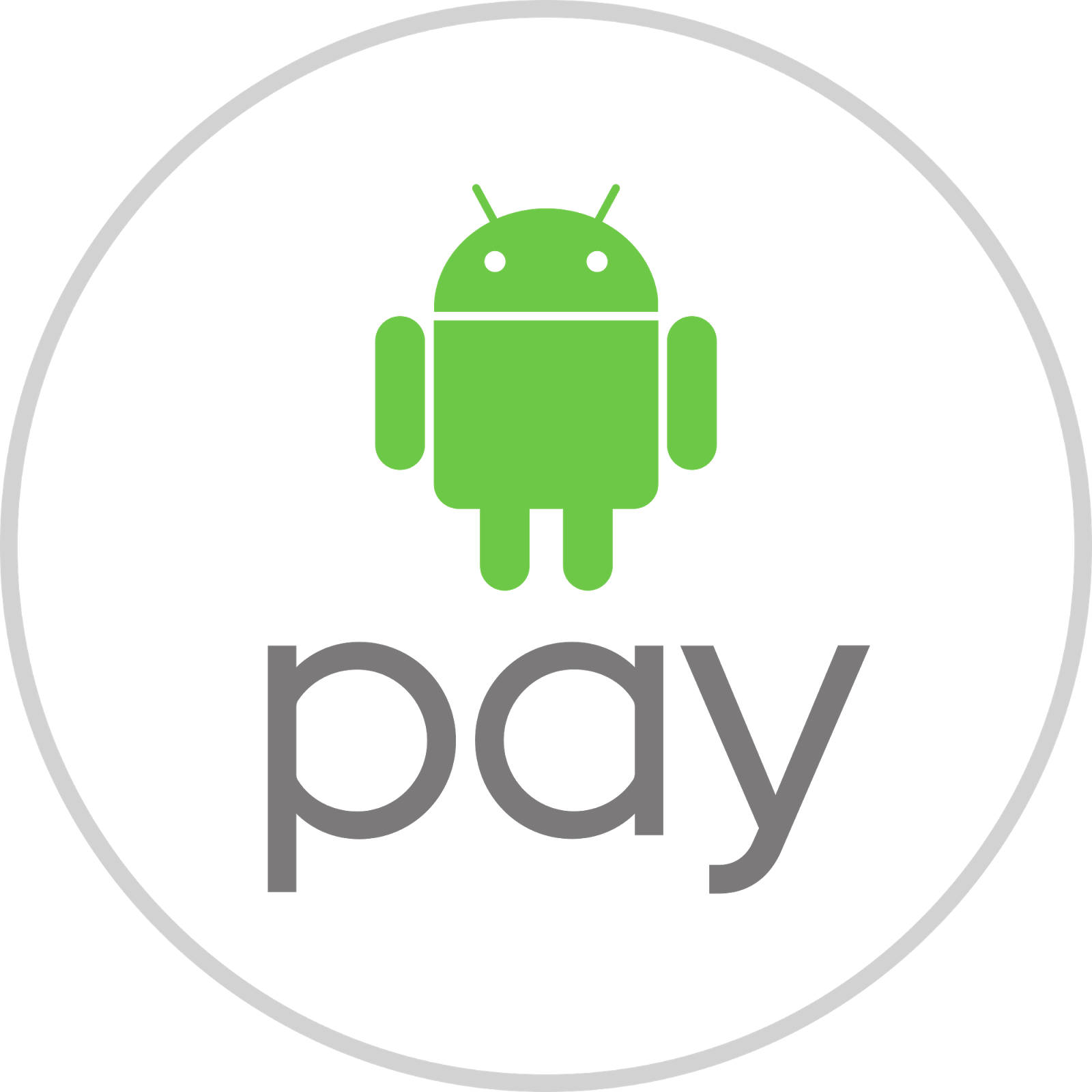 Android Pay Coming To Canada In The Next Couple Of - Android Pay Logo Png Clipart (1600x1600), Png Download