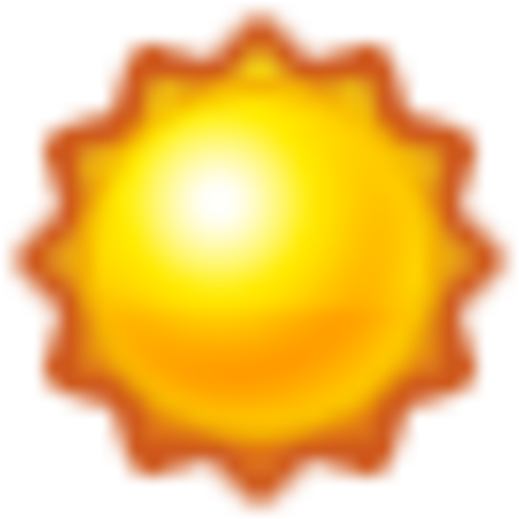 Clipart Sun Sunny - Stock.xchng - Png Download (600x600), Png Download