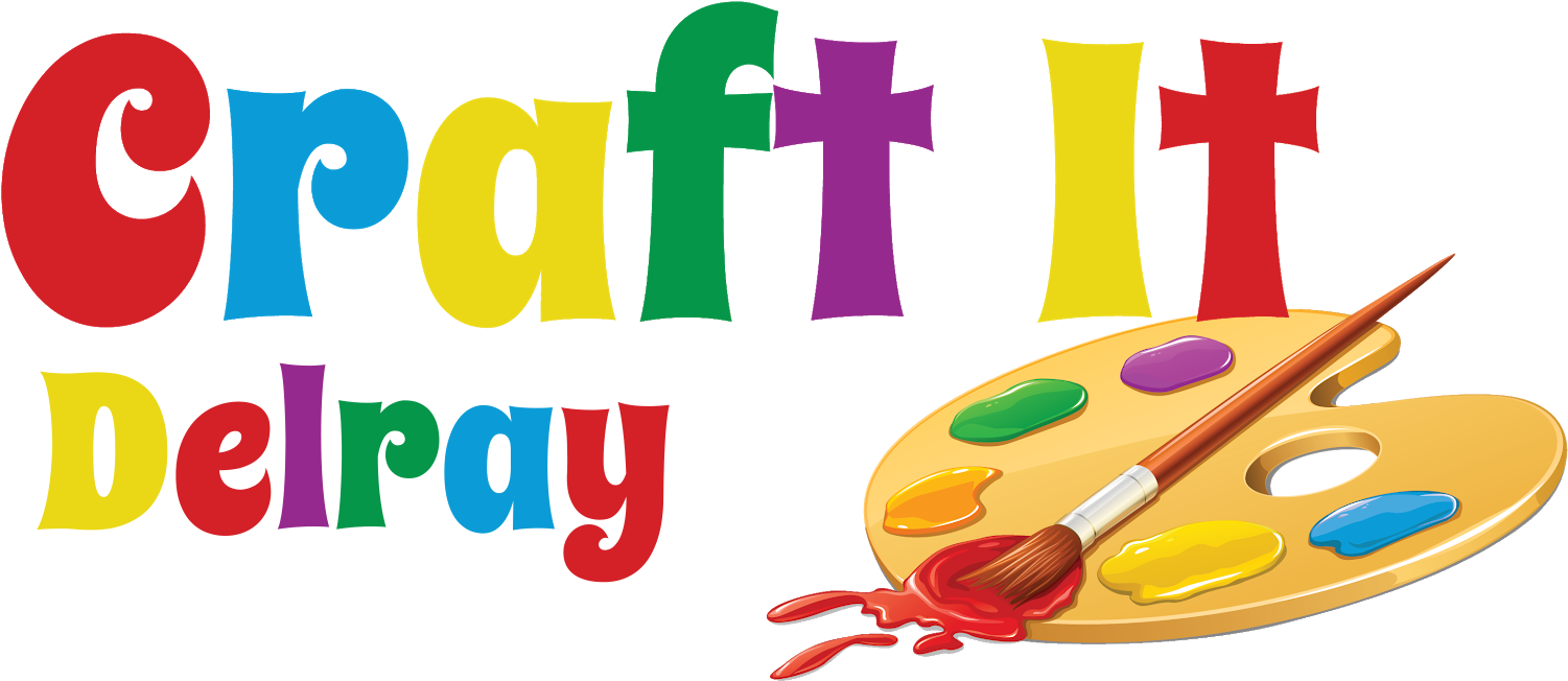 Craft It - Delray - Art Brushes And Paint Clipart (1609x689), Png Download