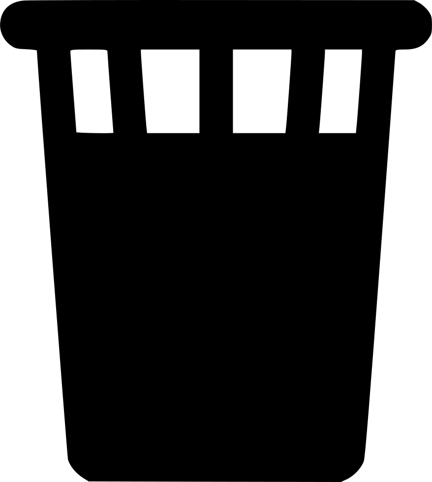 Full Recycle Bin Comments - Icon Clipart (878x980), Png Download