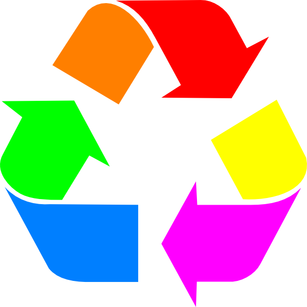 Recycling Symbols Clipart (600x600), Png Download