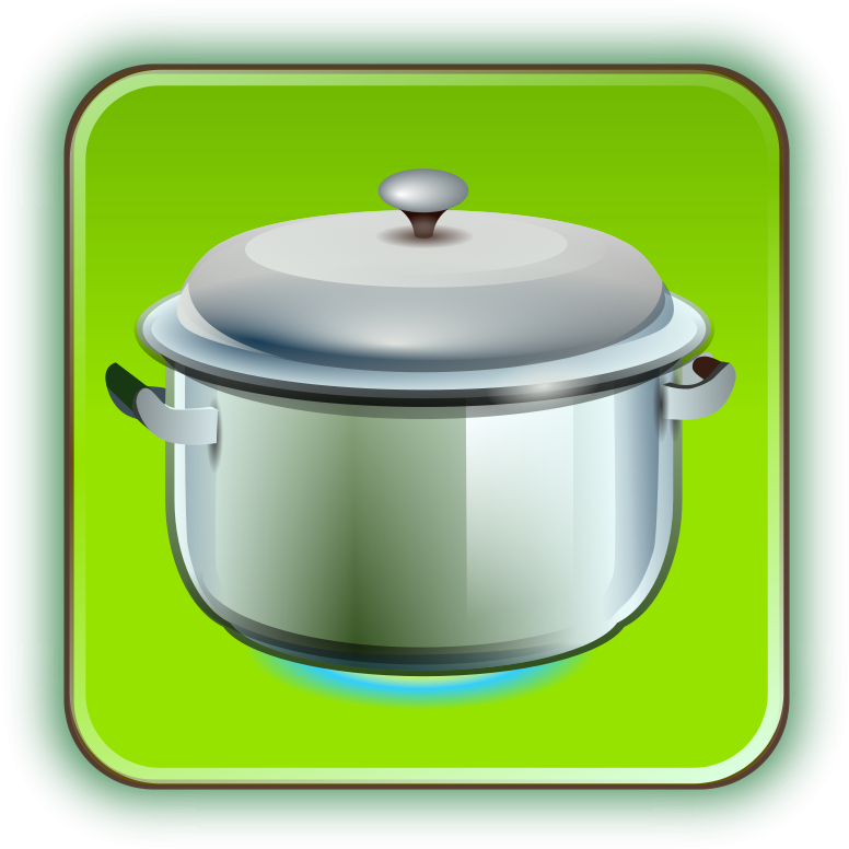 Free Pan - Kochen Des Topfes Karte Clipart (800x800), Png Download