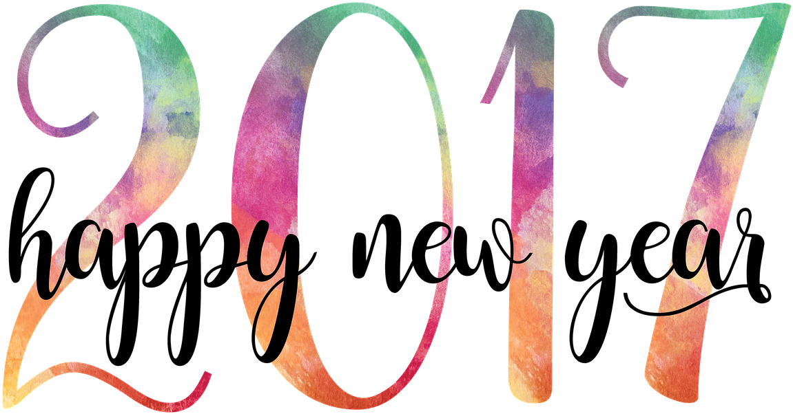 Happy New Year 2017 Png Clipart (720x720), Png Download