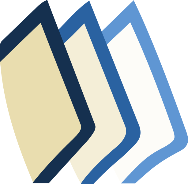 Wikibooks Simple Book Blue Beige - Wikibooks Logo Clipart (614x600), Png Download