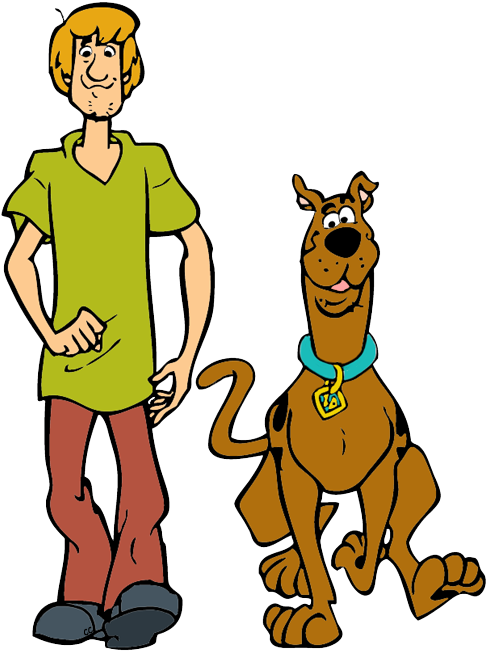 Shaggy, Scooby-doo - Scooby Doo Shaggy Png Clipart (492x658), Png Download