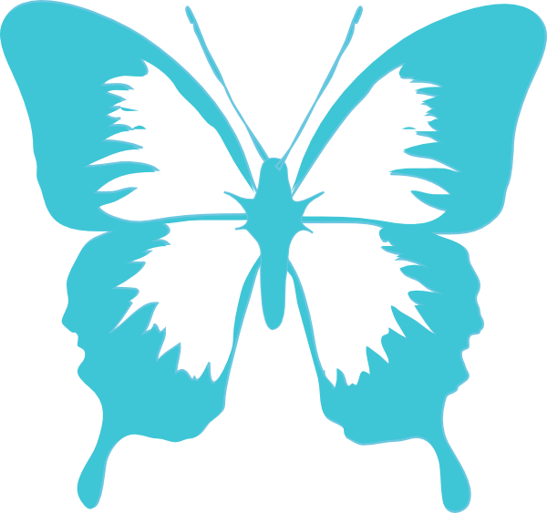 Free Butterfly Clip Art Graphics Free Clipart Images - Butterfly Clip Art - Png Download (600x563), Png Download