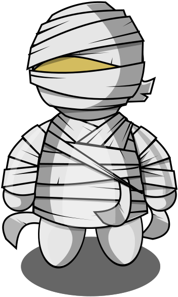 Mummy Clipart - Mummy Clipart Transparent Png (480x640), Png Download