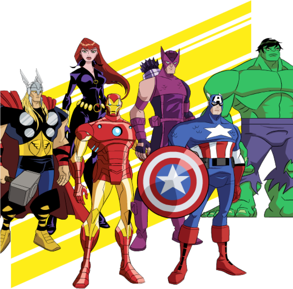 Marvel Clipart Free Avengers Clip Art Clipart Football - Avengers Free Clip Art - Png Download (1024x1024), Png Download