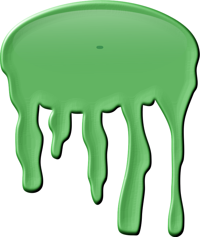 Slime Clipart Cliparts For You - Green Glob - Png Download (677x800), Png Download
