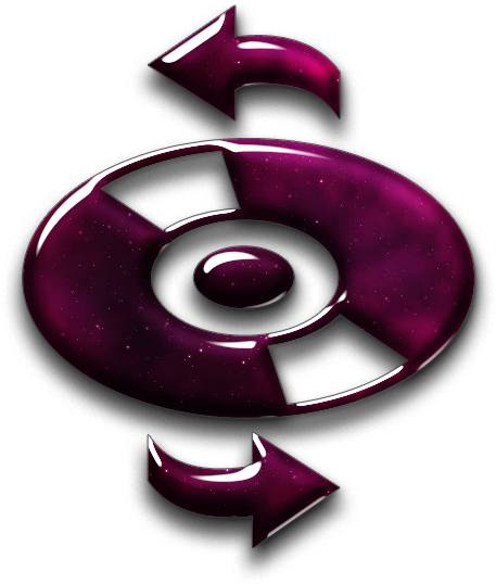 Glossy Space Icon Media - Clip Art - Png Download (600x600), Png Download