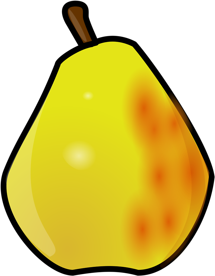 Clipart Info - Pear Clipart Transparent Background - Png Download (800x800), Png Download