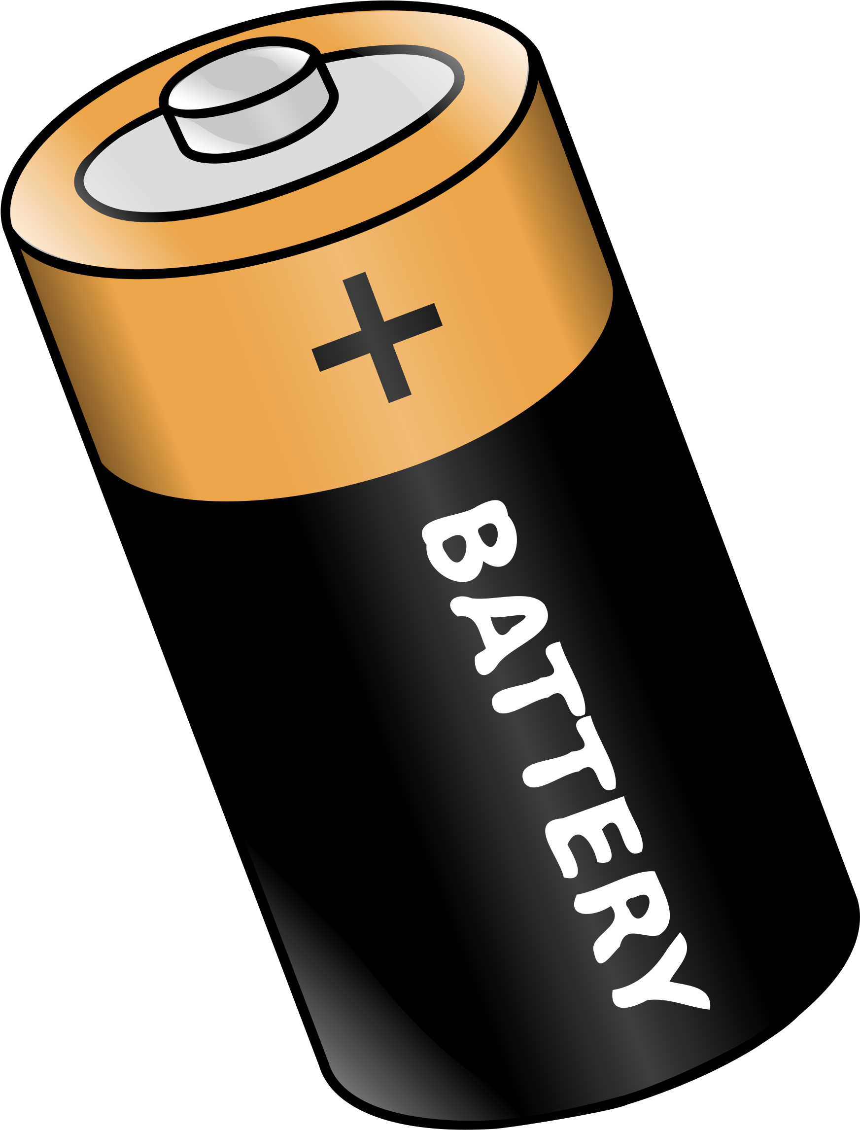 Go Instead With The Boldness Clipart - Batteries Clip Art - Png Download (2400x2400), Png Download