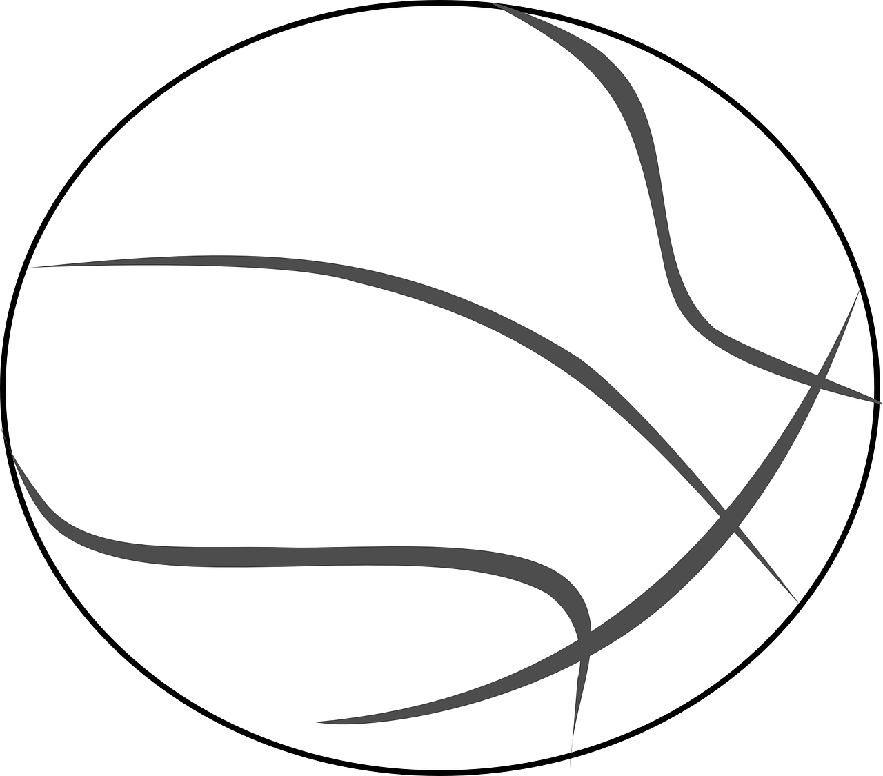 Basketball - Border - For - Microsoft - Word - Transparent Basketball Clip Art - Png Download (600x528), Png Download