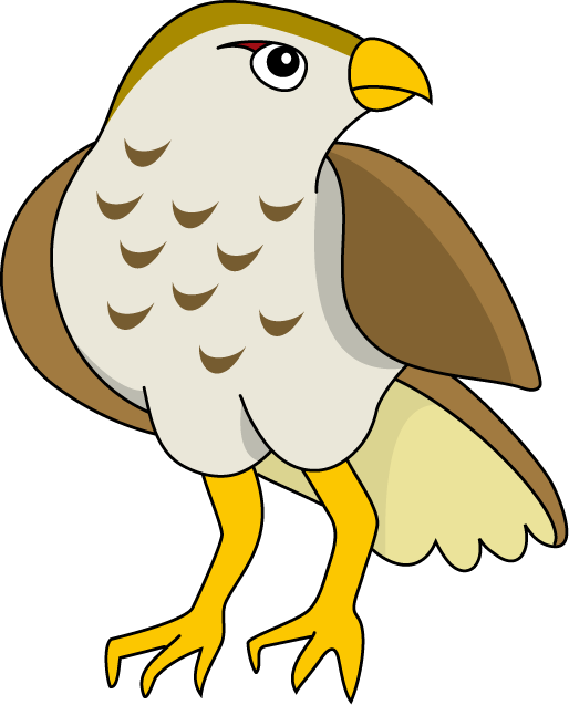 Hawk Clip Art - Nikumaroro Island - Png Download (514x637), Png Download