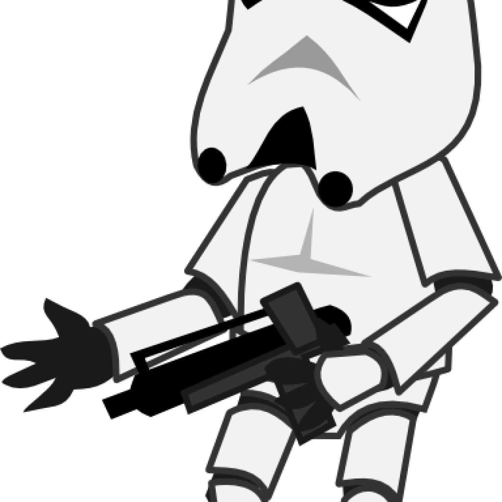 Stormtrooper Clipart Clip Art - Clip Art Characters - Png Download (1024x1024), Png Download
