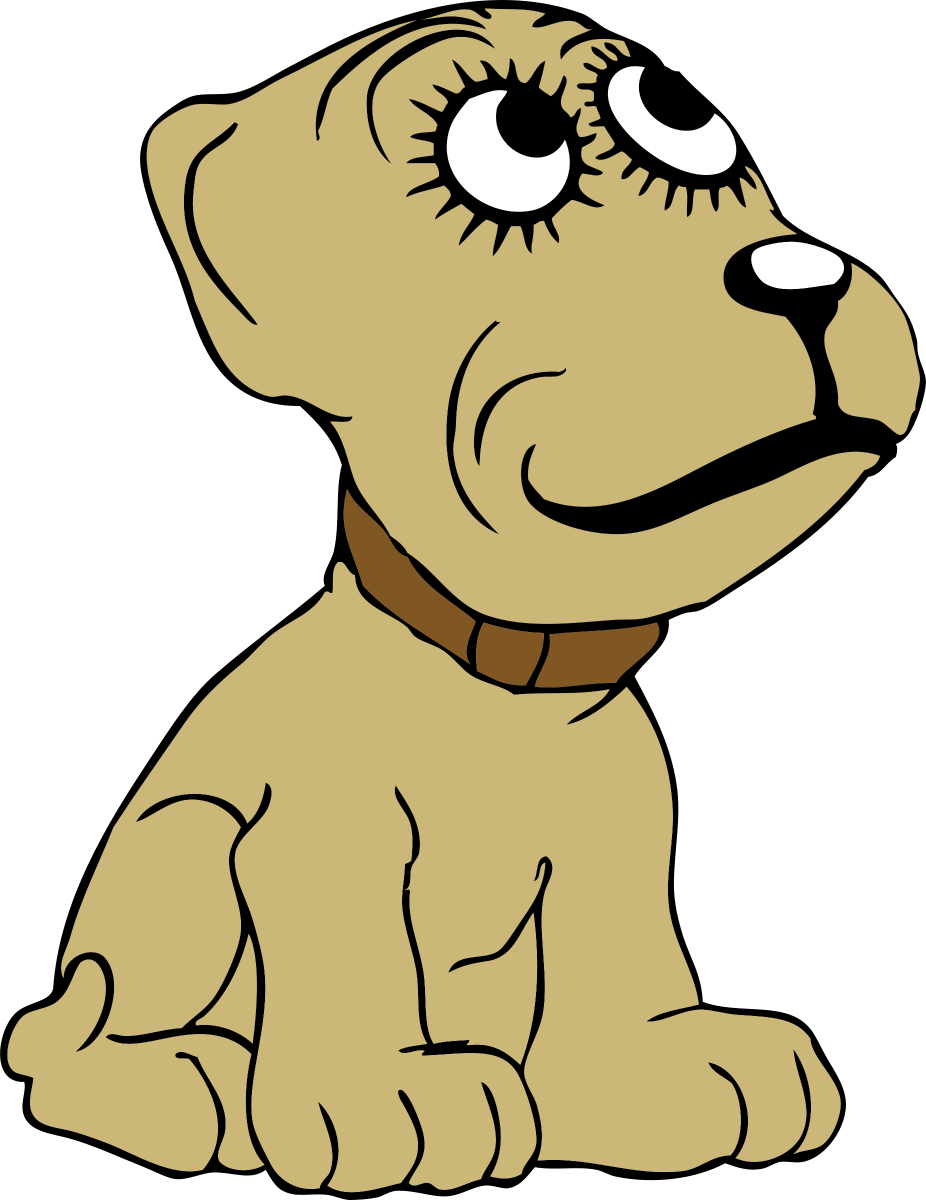 Microsoft Word Dog Clipart - Cartoon Dog With No Background - Png Download (618x800), Png Download
