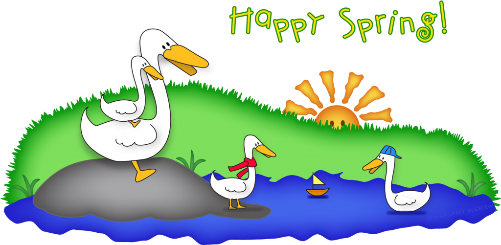 Duck In Pond Clipart Clipartfest Wikiclipart - Clip Art Duck In The Pond - Png Download (1024x501), Png Download