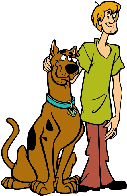 Shaggy, Scooby-doo - Scooby Doo Shaggy And Scooby Clipart (449x690), Png Download