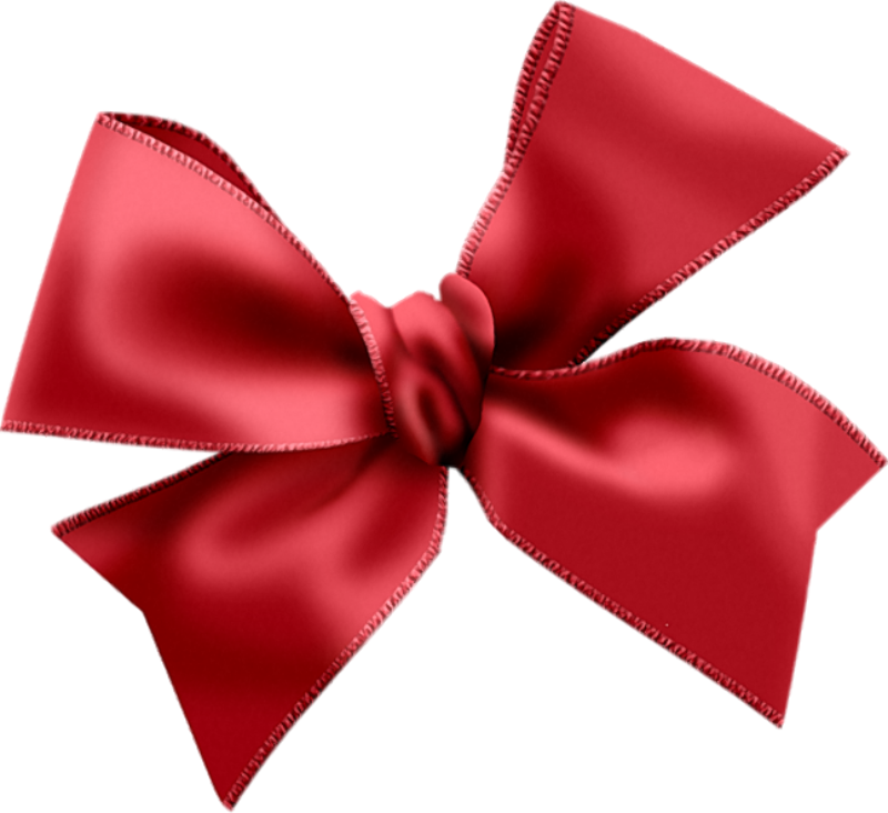 Bowknot Clipart Png Image - Transparent Png Red Bow (800x732), Png Download