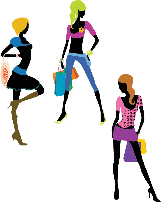 Teenage Boy Wearing Casual Clothes Three Female Fashion - Fashion Clipart Png Transparent Png (707x1000), Png Download