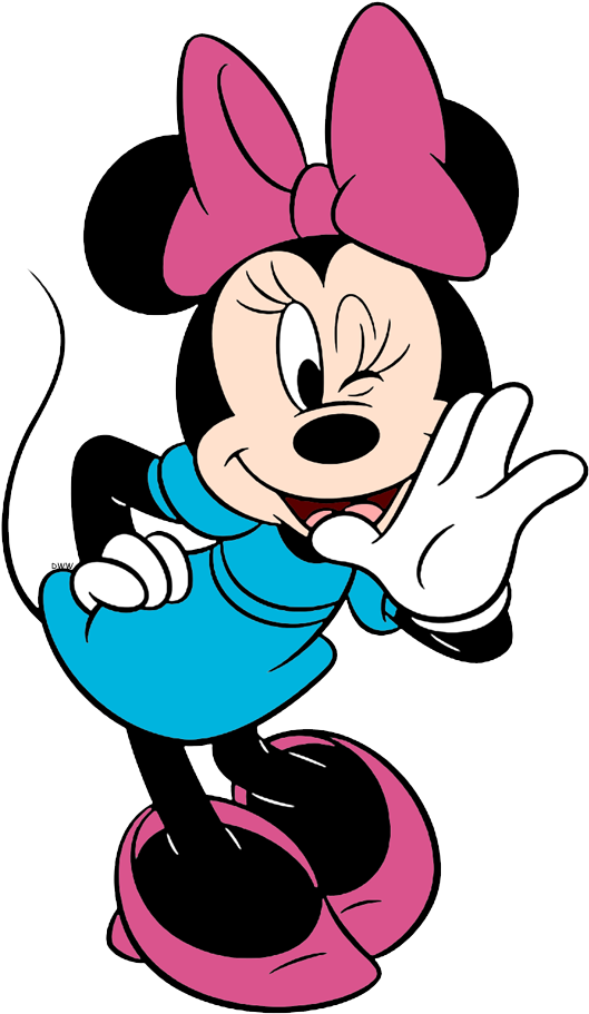 New Minnie Telling A Secret - Disney Minnie Mouse Easy To Carry Teepee Play Tent Clipart (535x916), Png Download