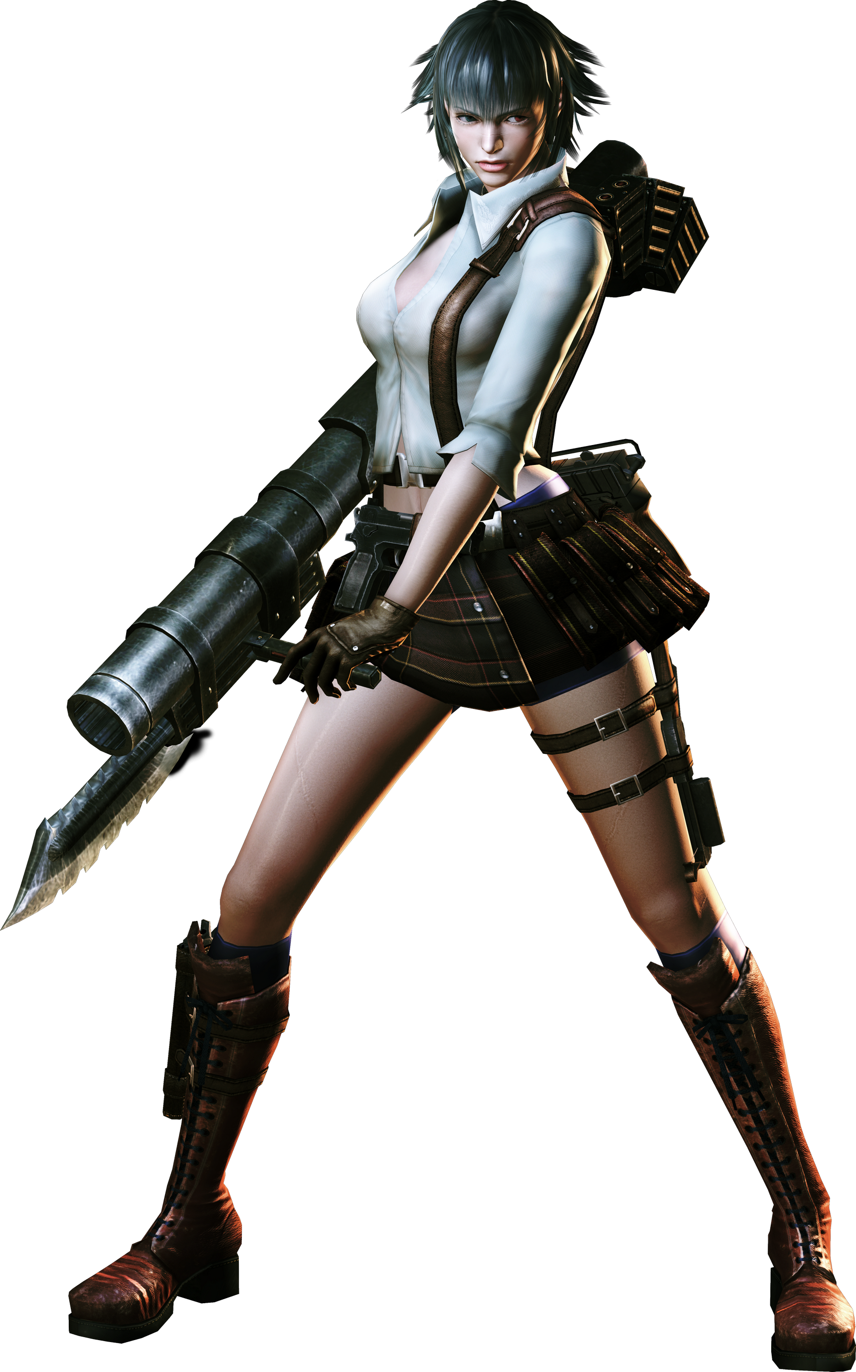 Devil May Cry Clipart Logo - Lady Costumes Dmc 4 - Png Download (1717x2750), Png Download