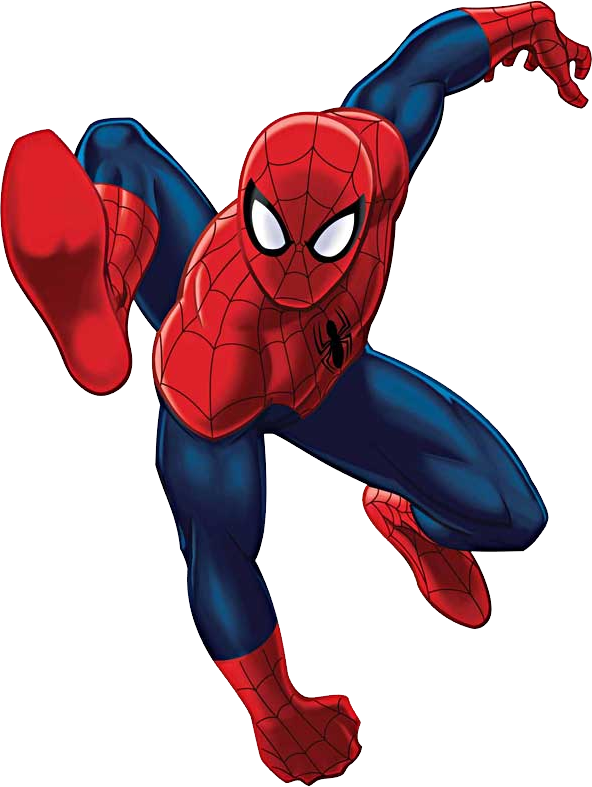Clipart Spider-man Clipart - Marvel Ultımate Spider Man - Png Download (576x757), Png Download