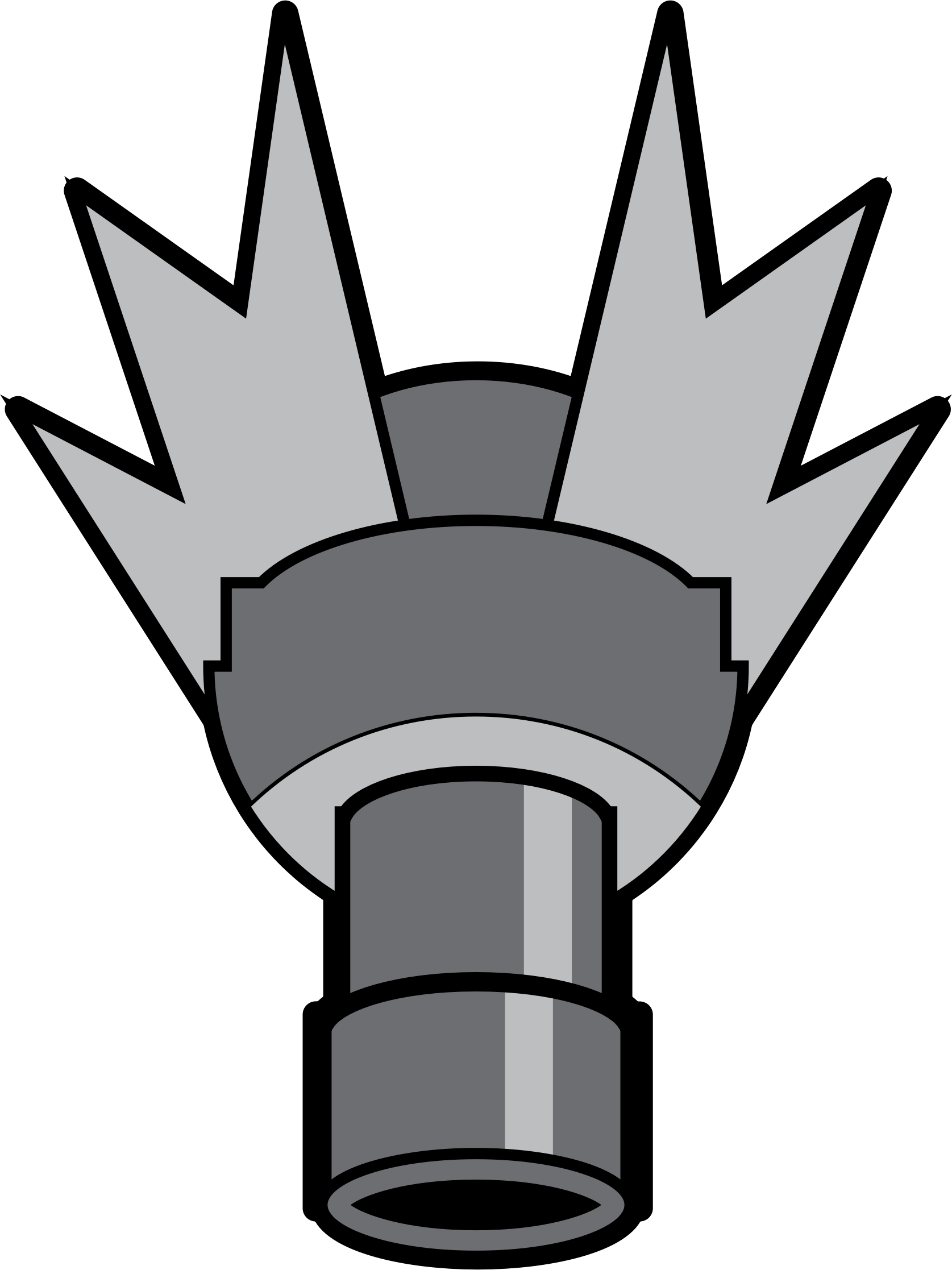 Microsoft Cliparts Cannon - Space Cannon Clipart - Png Download (1675x2234), Png Download