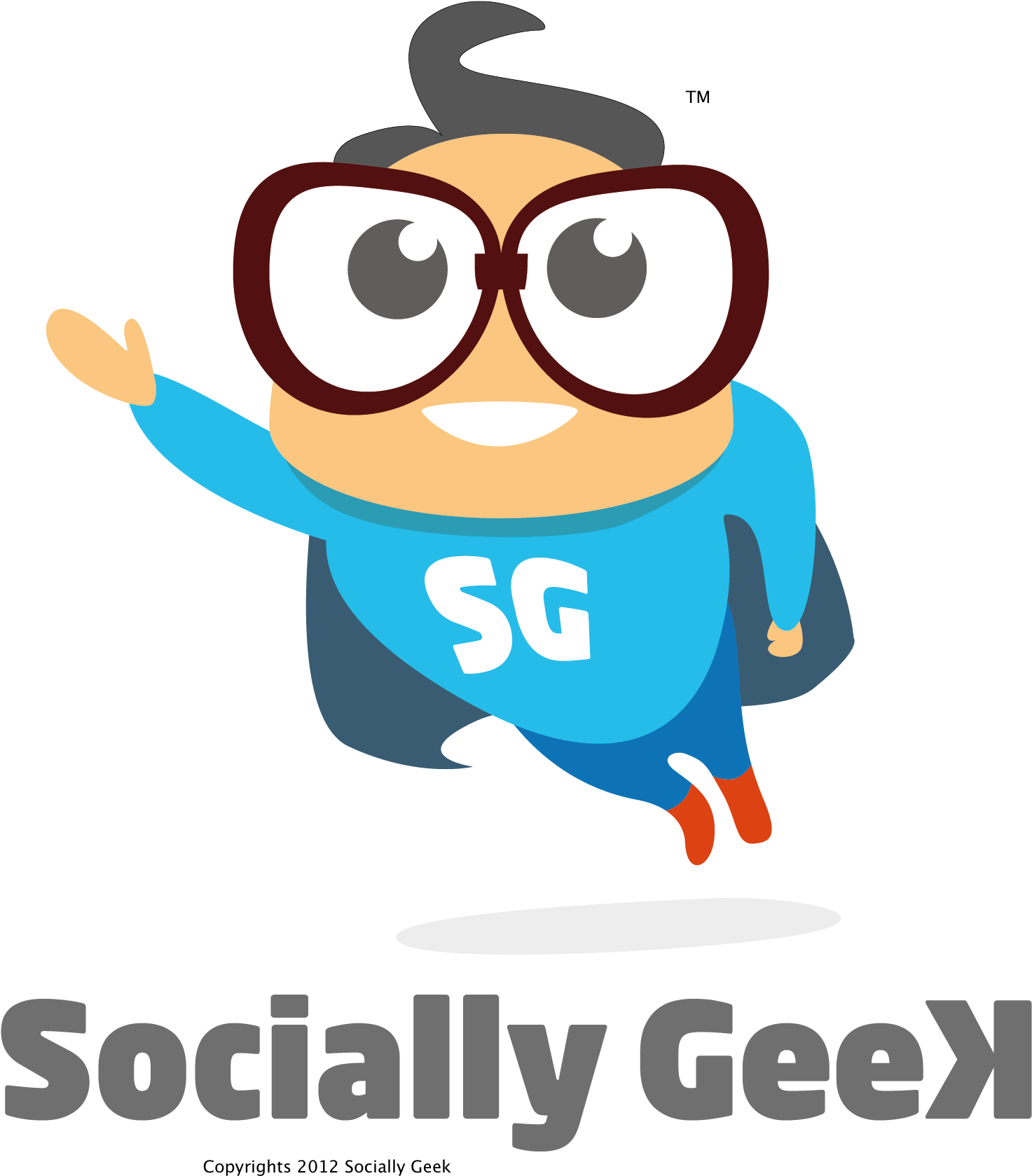 Nerdy Clipart (2000x2000), Png Download