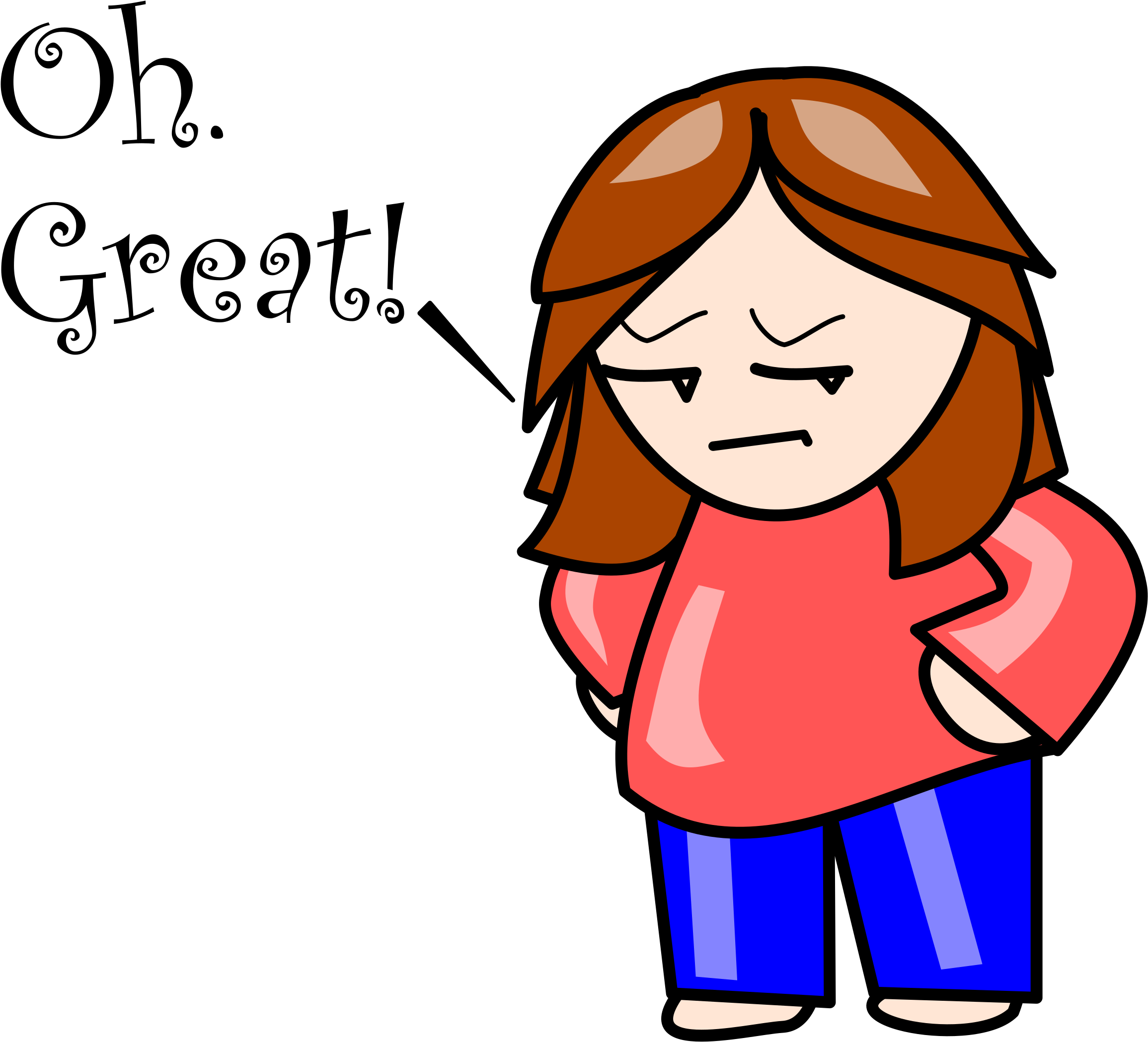 Big Image - Sarcasm Clipart - Png Download (2400x2195), Png Download