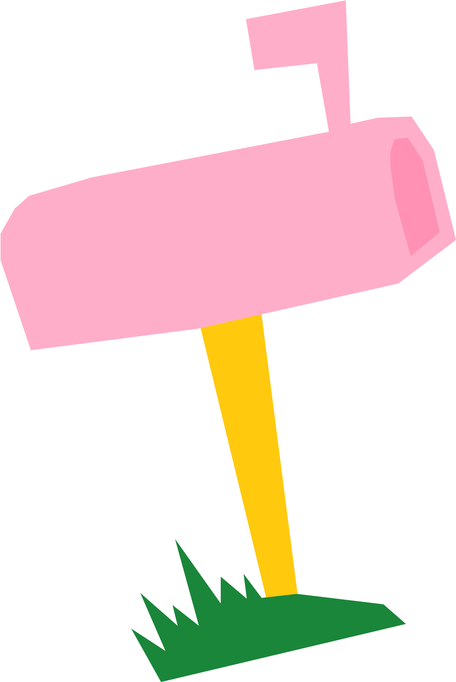 Computer Icons Letter Box Post Box Email Download - Mailbox Cartoon Png Clipart (506x750), Png Download