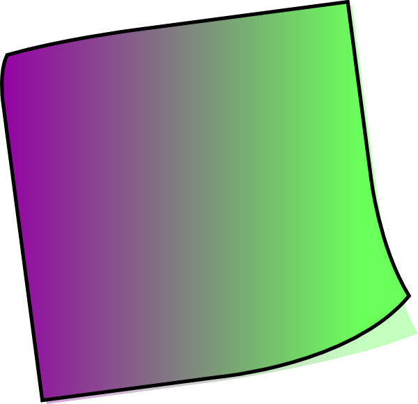 Jpg Sticky Clip Art At Clker Com Vector - Clip Art - Png Download (600x580), Png Download