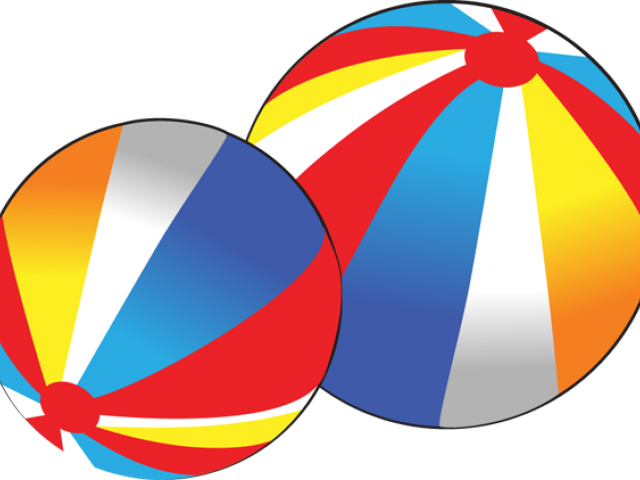 Clip Art Royalty Free Stock Beach Ball Clipart Free - Clip Art Beach Ball Svg - Png Download (640x480), Png Download