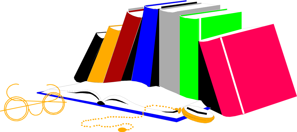 Books Free Stock Photo Illustration Of A - History Of Educational Administration Viewed Through Clipart (958x426), Png Download