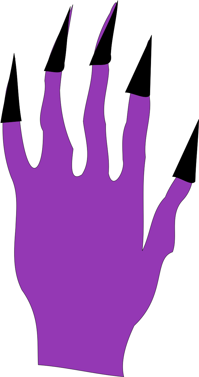 Clipart Png Related To Withdrawing A Nail - Halloween Nails Clipart Transparent Png (600x600), Png Download