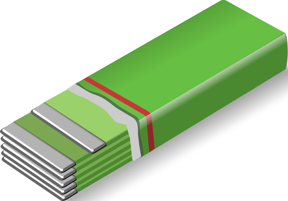 Pack Of Chewing Gum Clipart (958x669), Png Download