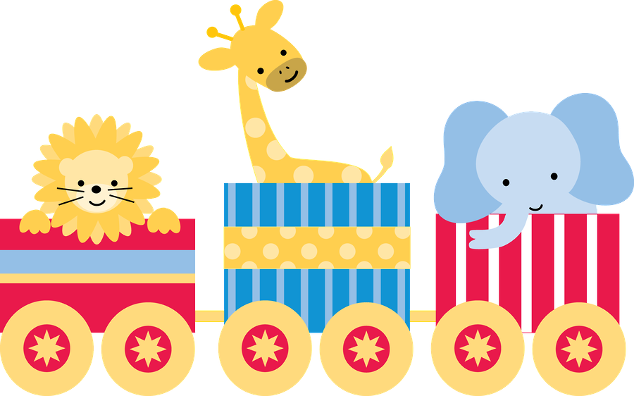 Banner Royalty Free Circo Png Minus Theme - Circus Train Clipart Png Transparent Png (900x562), Png Download