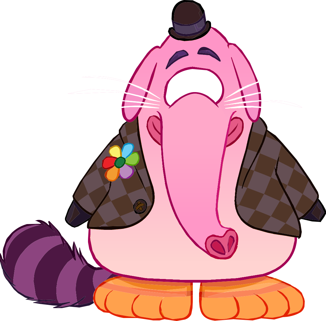 Bing Bong Outfit Icon - Inside Out Costume Bingbong Clipart (1089x1070), Png Download