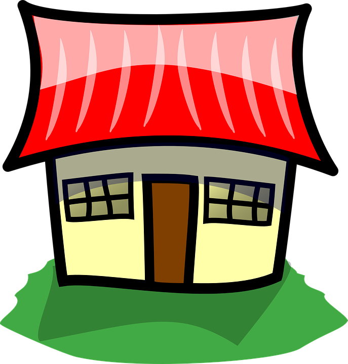 Download Home Transparent Clipart House Clip Art - Houses Clipart Transparent Background - Png Download (611x640), Png Download