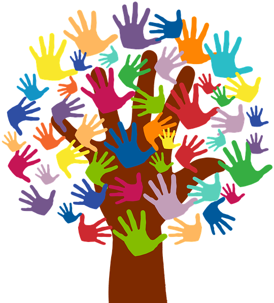 Resources - Volunteers Hold The World In Their Hearts Notebook: Clipart (960x640), Png Download