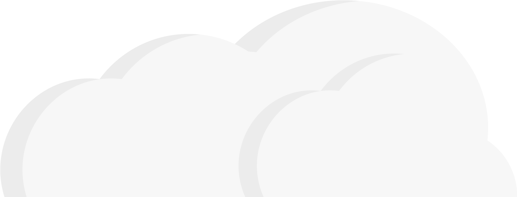 Clouds - Cloud Clipart (1696x661), Png Download