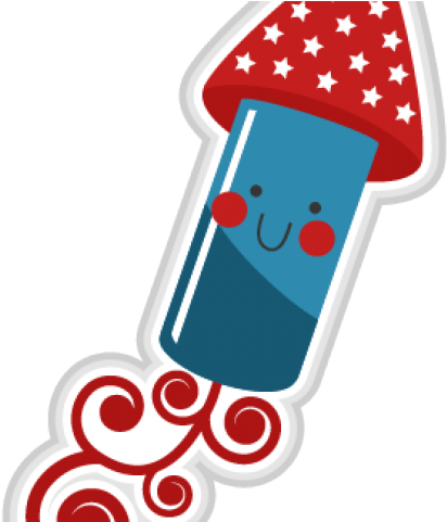 Fireworks Clipart Cute - Independence Day Png Clip Art Transparent Png (640x480), Png Download