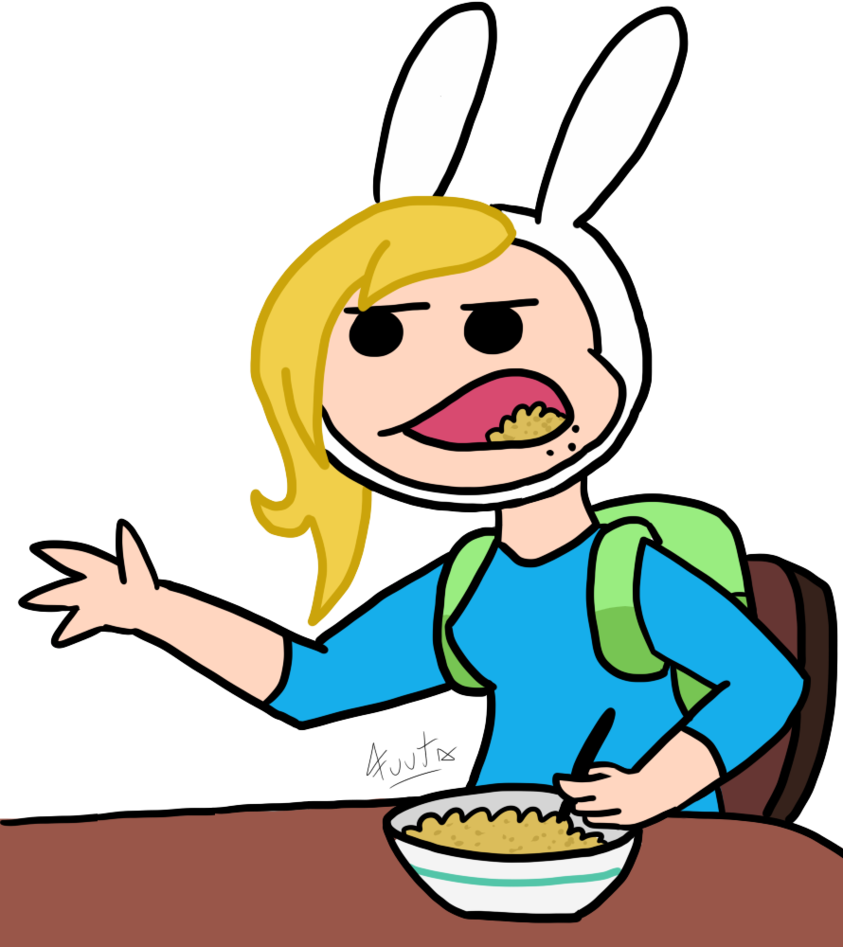 Fionna As Cereal Guy - Cereal Guy Clipart (680x764), Png Download