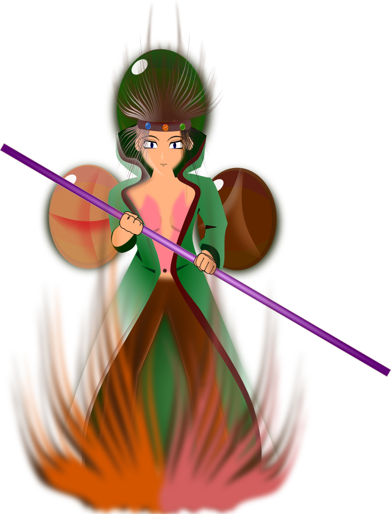 Anime Girl - Clip Art - Png Download (761x1000), Png Download