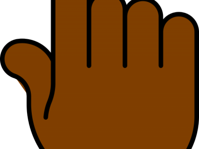 Fingers Clipart Back Hand - Clip Art - Png Download (640x480), Png Download