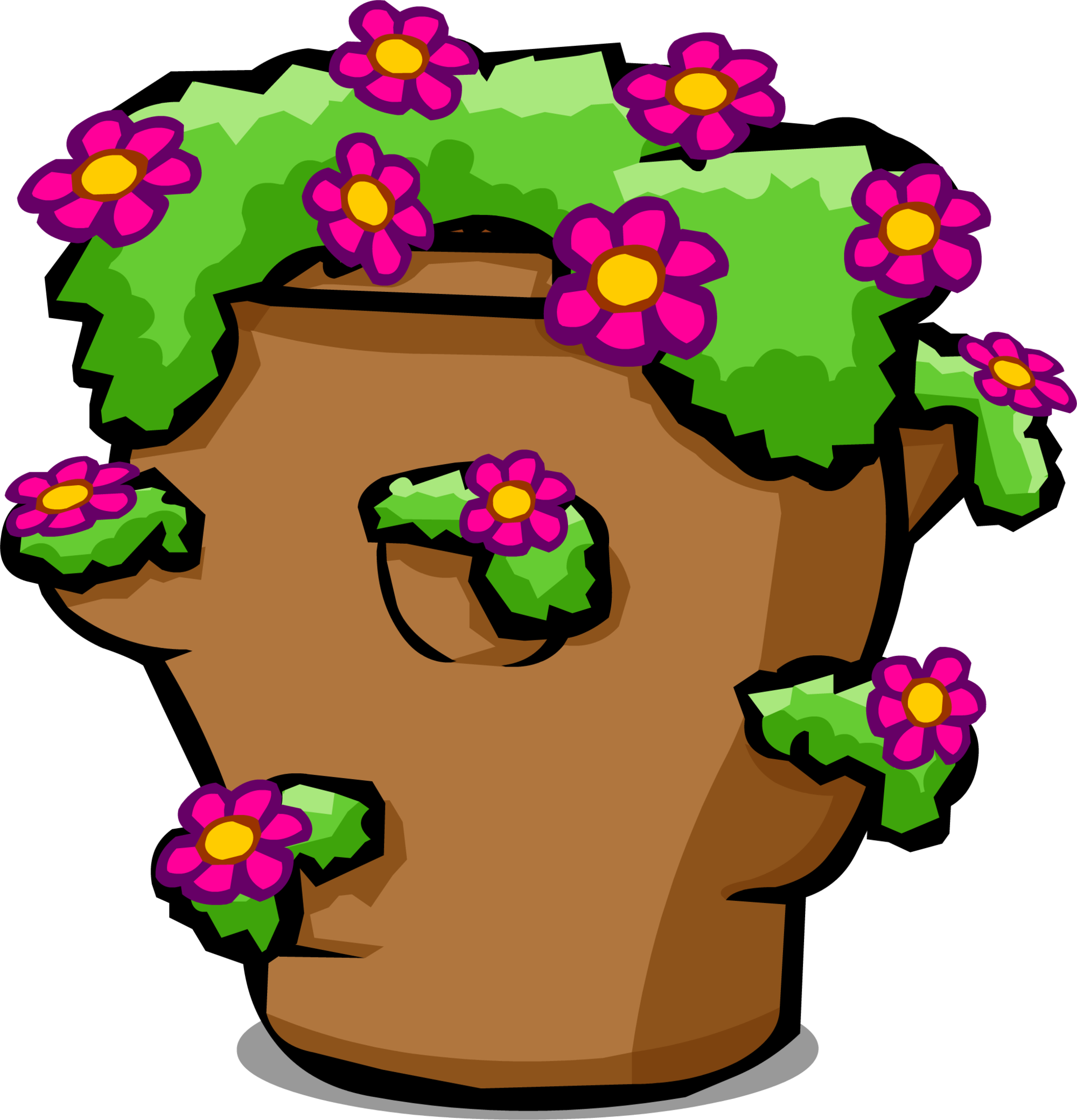 Flower Planter Sprite 001 Clipart (2000x2080), Png Download