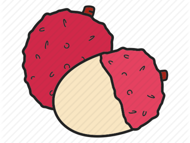 Lychee Clipart Transparent - Icon Rambutan - Png Download - Full Size